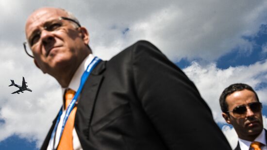 International Farnborough Airshow 2014. Day Two.