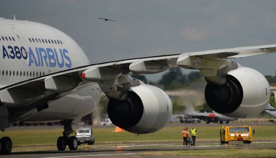 International Farnborough Airshow 2014. Day Two.