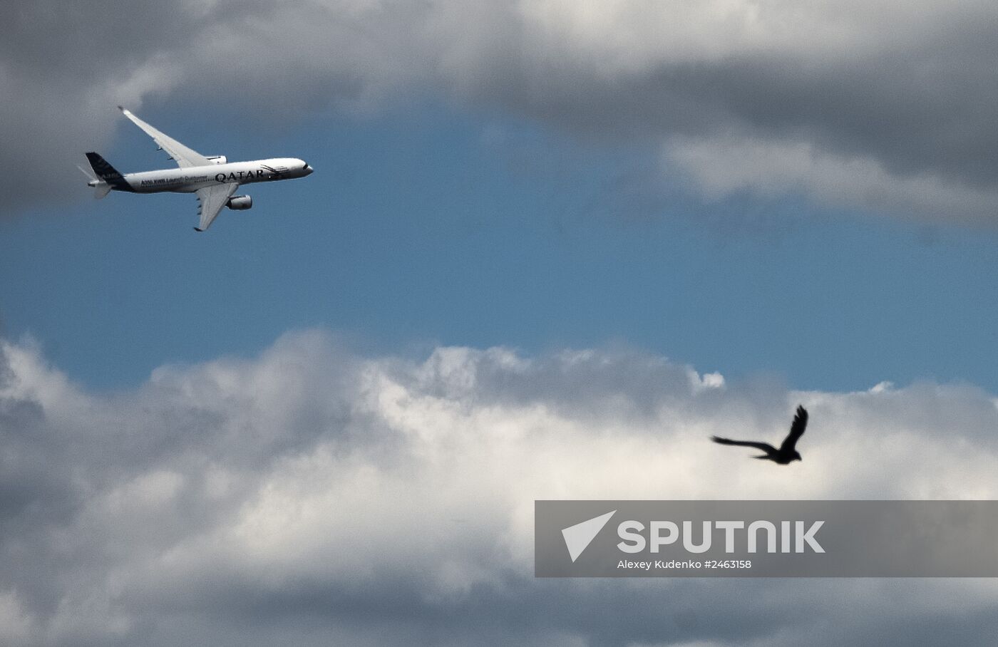 International Farnborough Airshow 2014. Day Two.