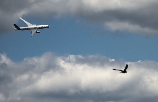 International Farnborough Airshow 2014. Day Two.