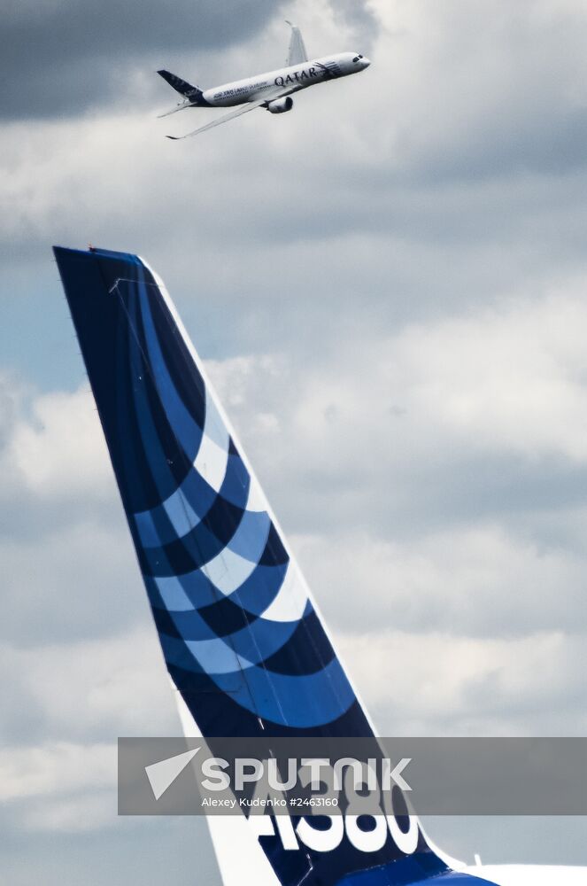 International Farnborough Airshow 2014. Day Two.