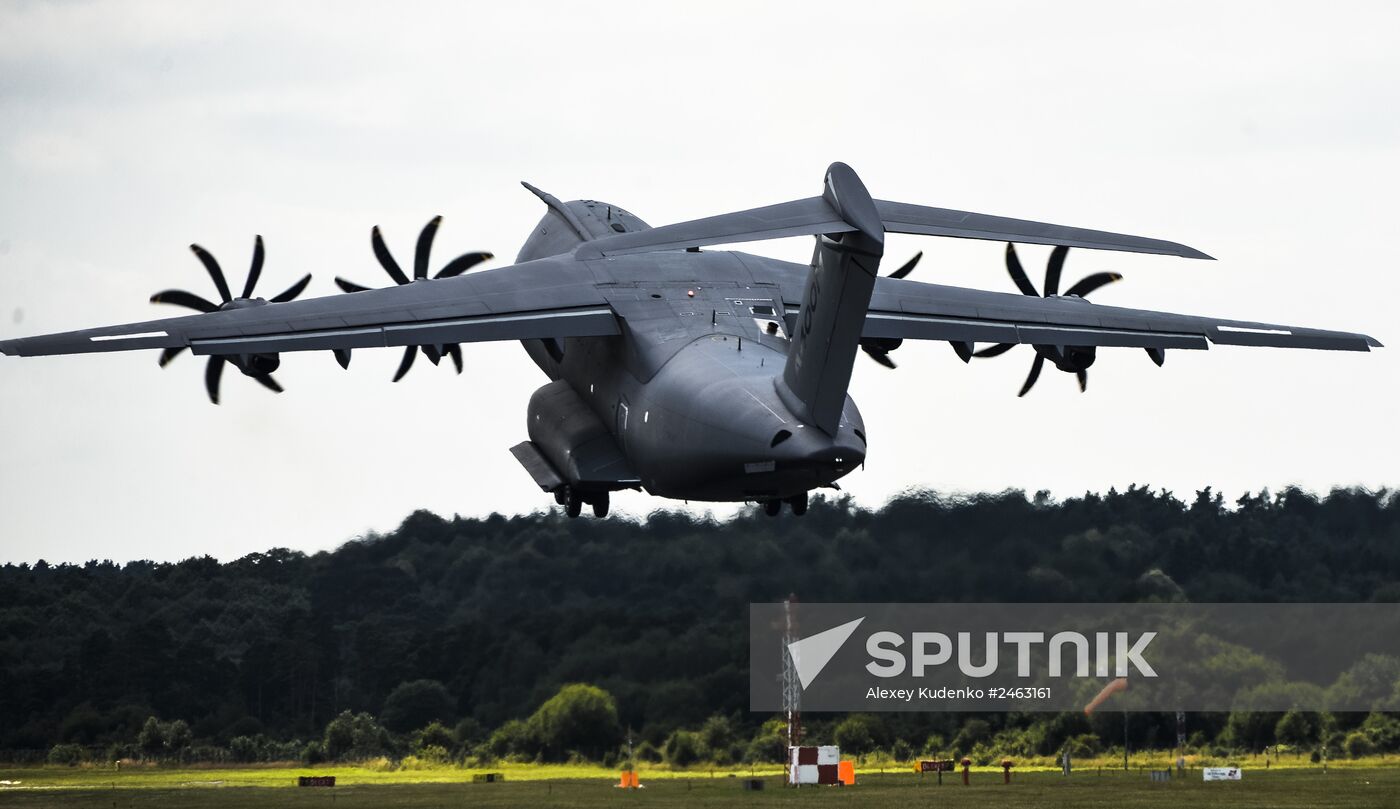International Farnborough Airshow 2014. Day Two.