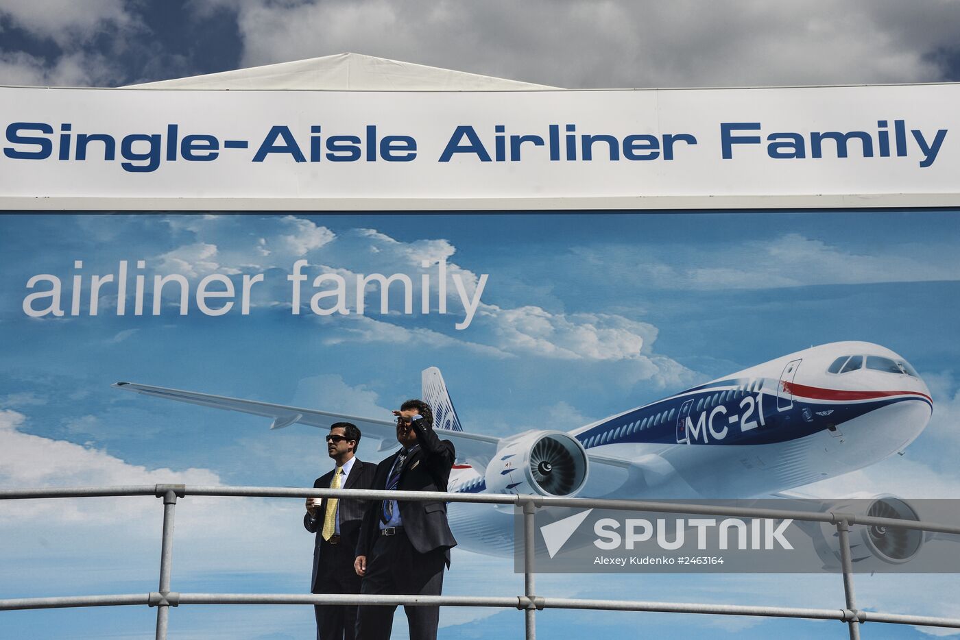International Farnborough Airshow 2014. Day Two.