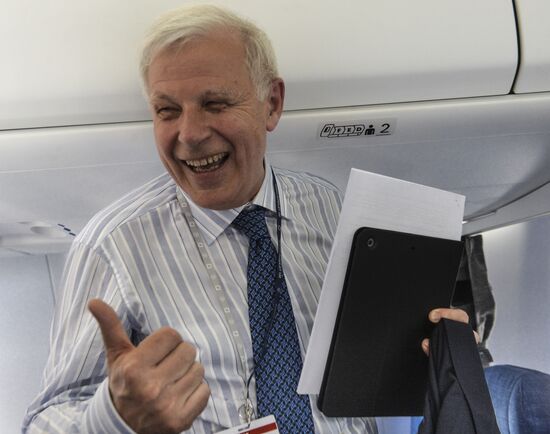 International Farnborough Airshow 2014. Day Two.