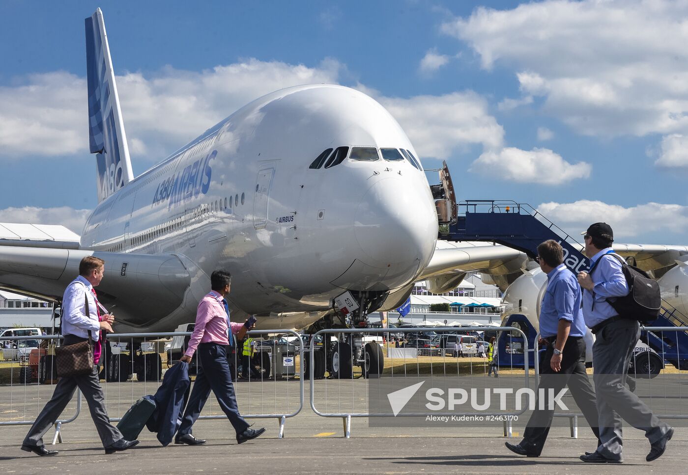 Farnborough International Airshow. Day Two