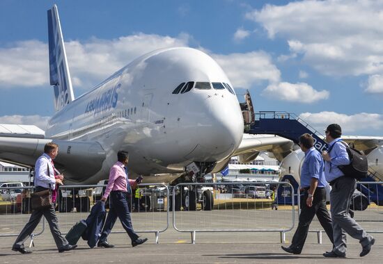 Farnborough International Airshow. Day Two