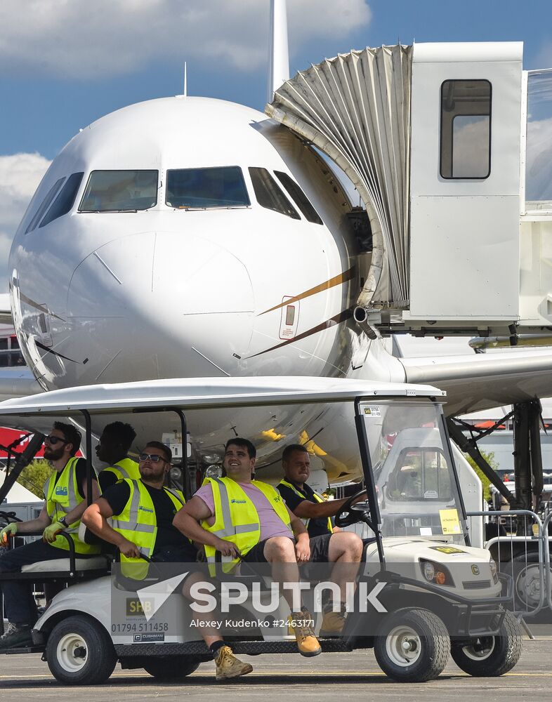 Farnborough International Airshow. Day Two