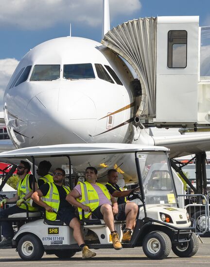 Farnborough International Airshow. Day Two