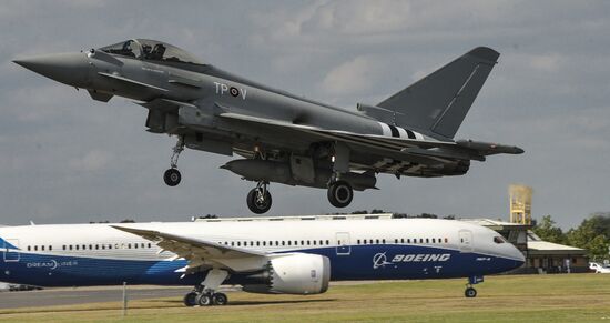 Farnborough International Airshow. Day Two