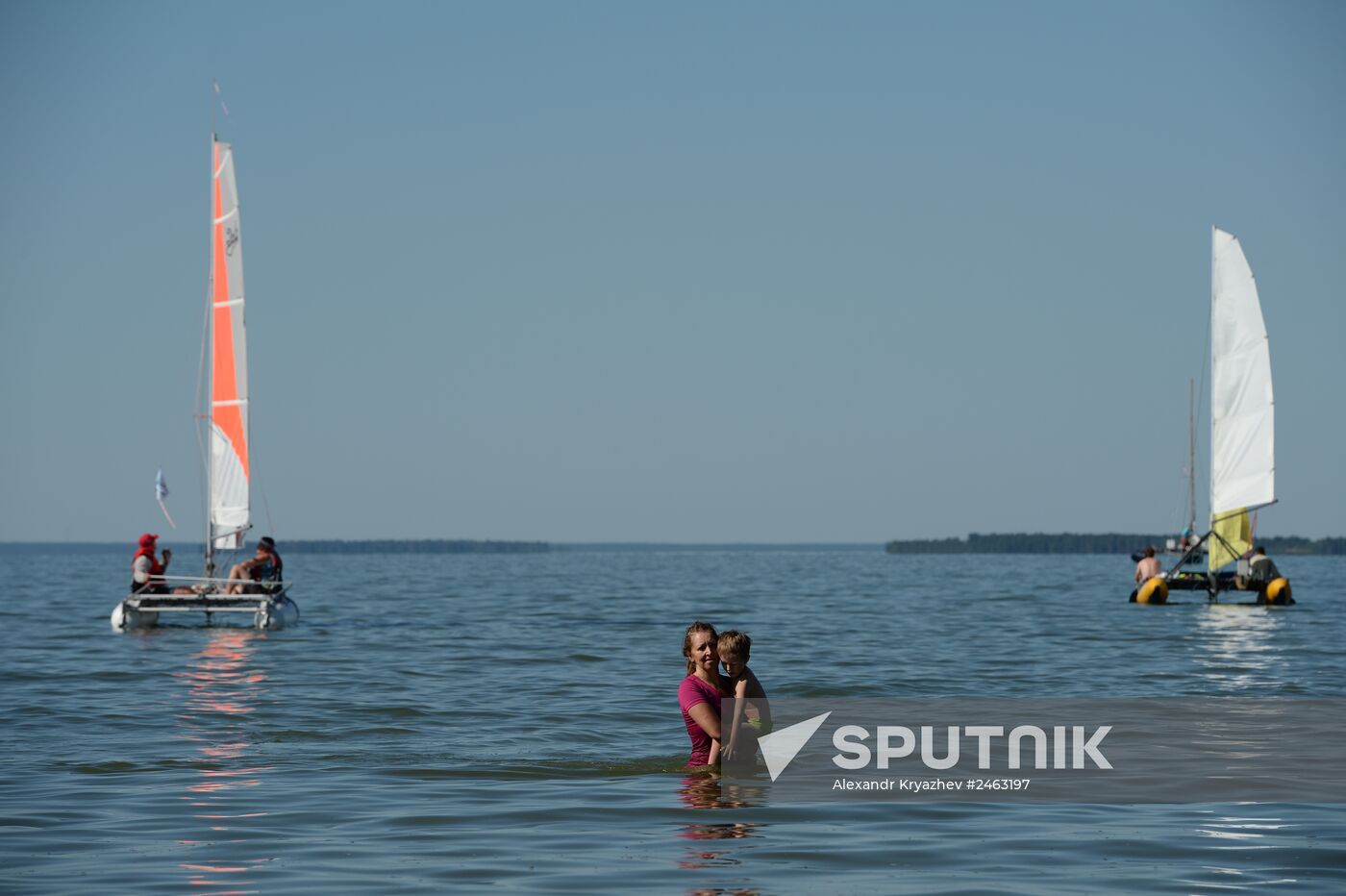 The Ob Sea 2014 nautical tourism festival in Novosibirsk Region