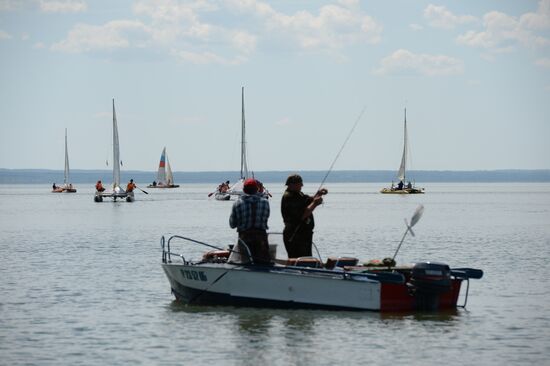 The Ob Sea 2014 nautical tourism festival in Novosibirsk Region