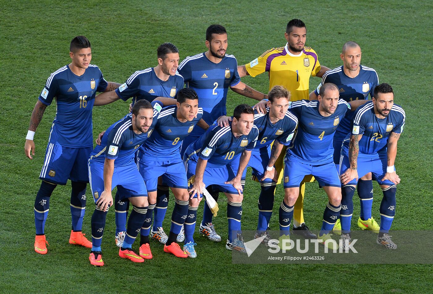 FIFA World Cup 2014. Final match. Germany vs. Argentina