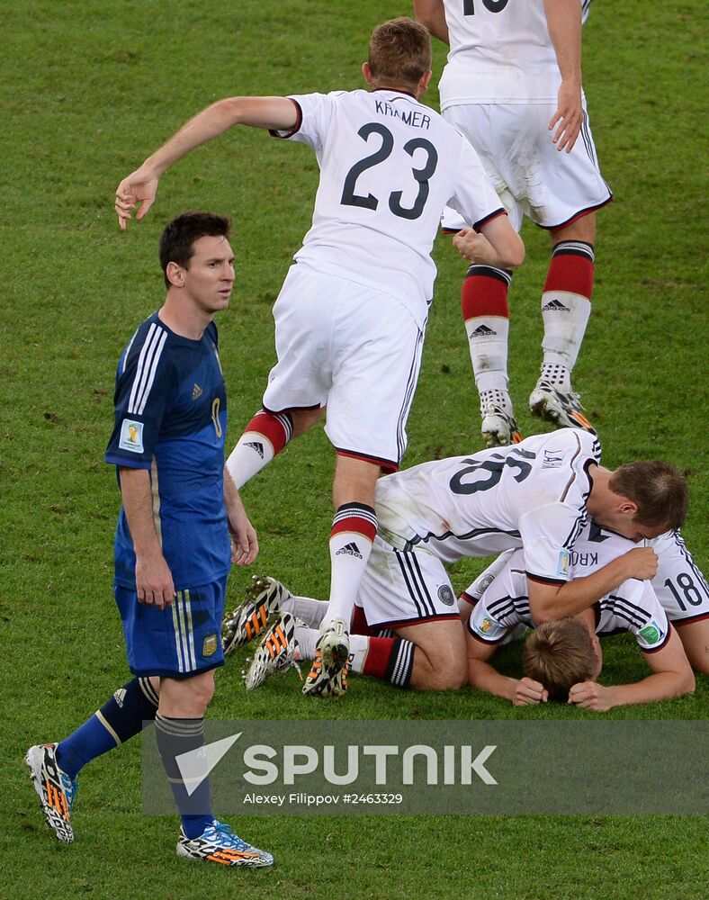 FIFA World Cup 2014. Final match. Germany vs. Argentina