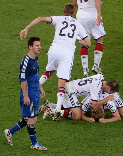 FIFA World Cup 2014. Final match. Germany vs. Argentina