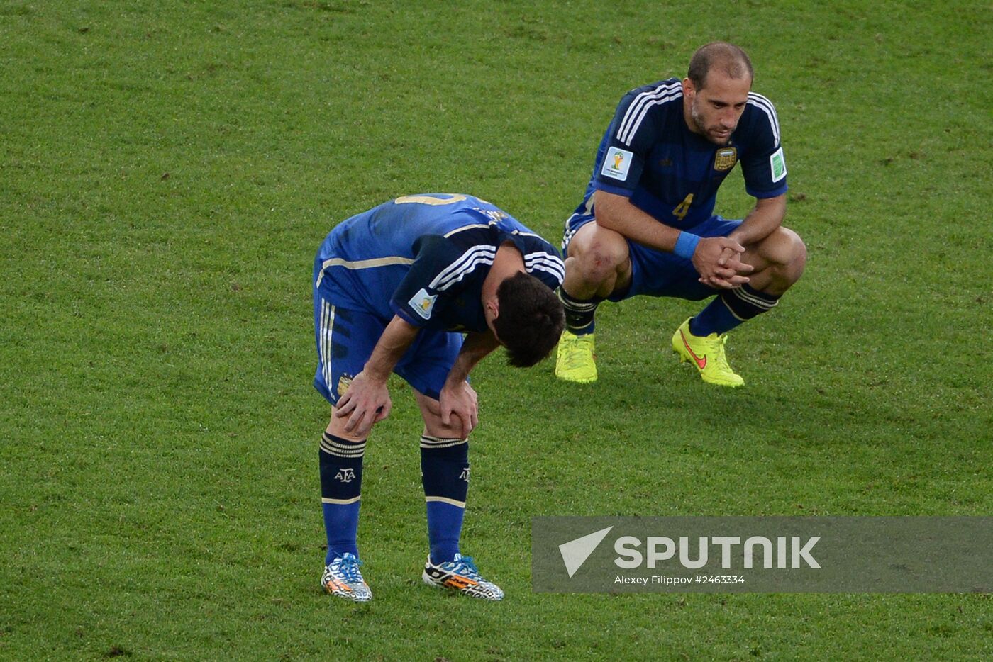 FIFA World Cup 2014. Final match. Germany vs. Argentina