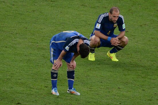 FIFA World Cup 2014. Final match. Germany vs. Argentina
