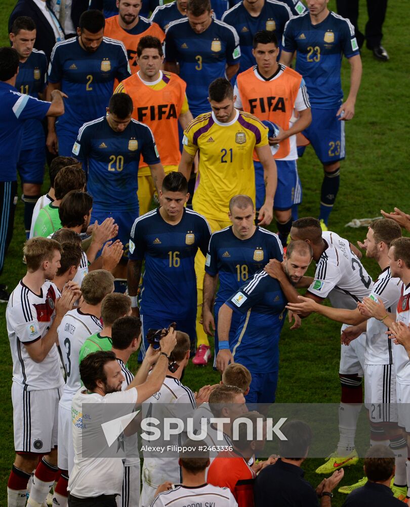 FIFA World Cup 2014. Final match. Germany vs. Argentina