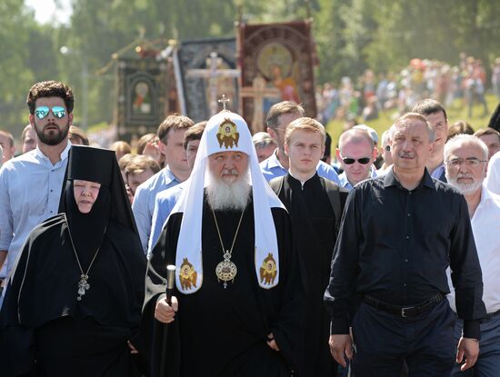 Celebration of 700th anniversary of Venerable Sergius of Radonezh's birth