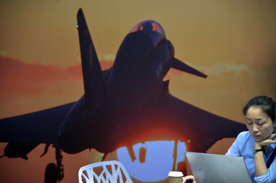 Farnborough International Airshow 2014. Day Three