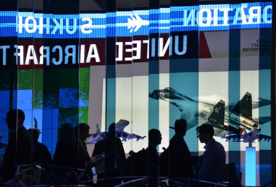 Farnborough International Airshow 2014. Day Three