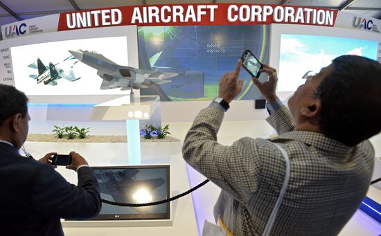 Farnborough International Airshow 2014. Day Three