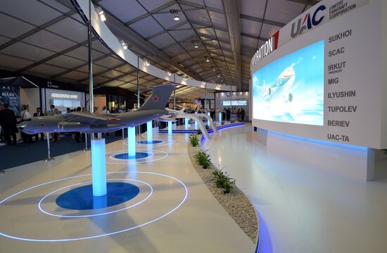 Farnborough International Airshow 2014. Day Three