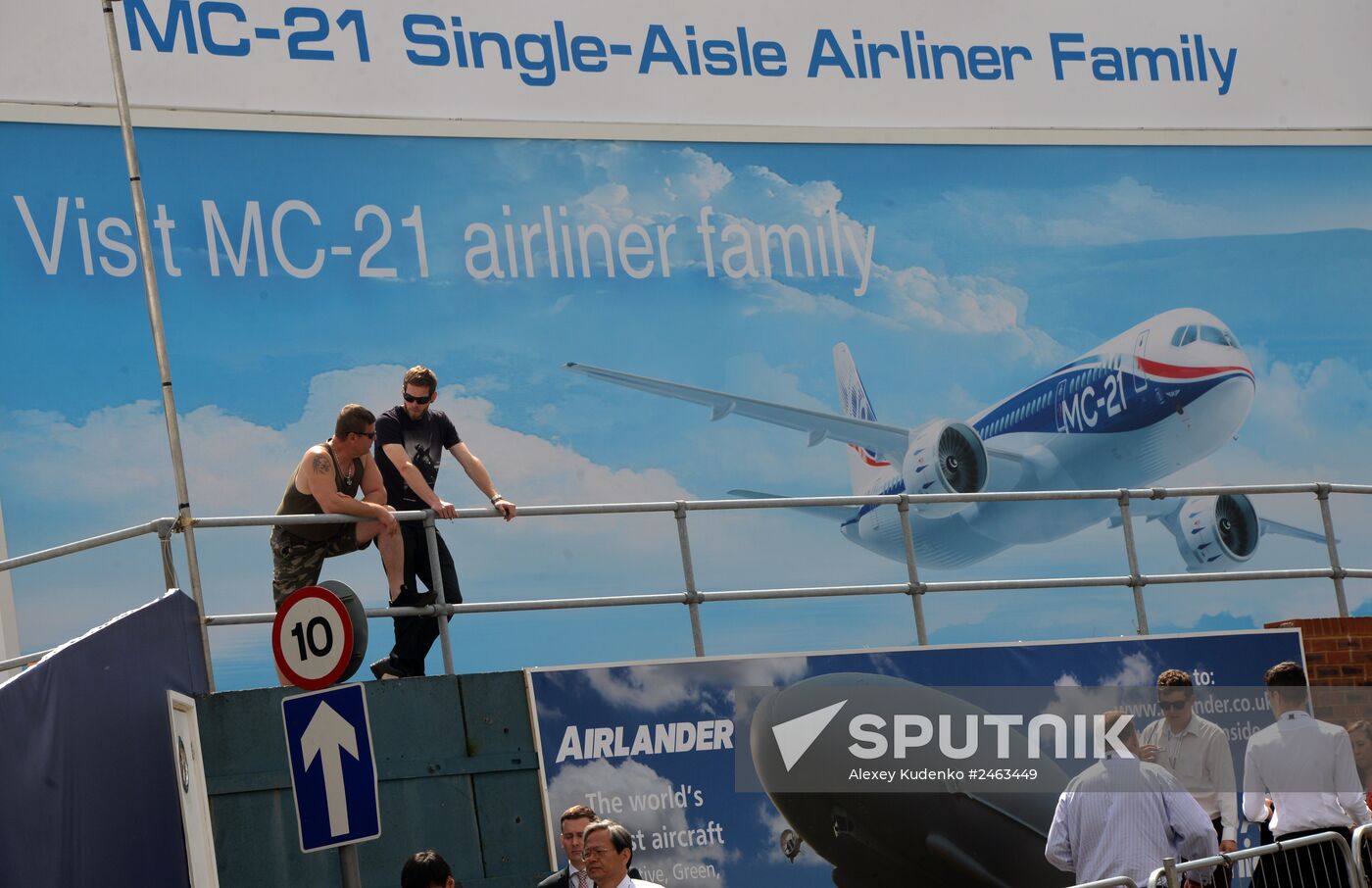 Farnborough International Airshow 2014. Day Three