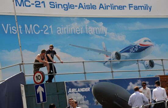 Farnborough International Airshow 2014. Day Three