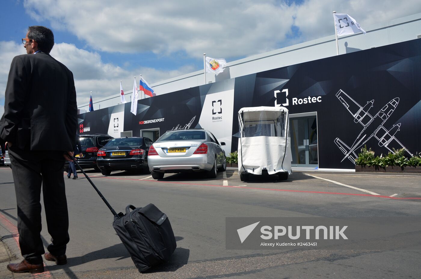 Farnborough International Airshow 2014. Day 3