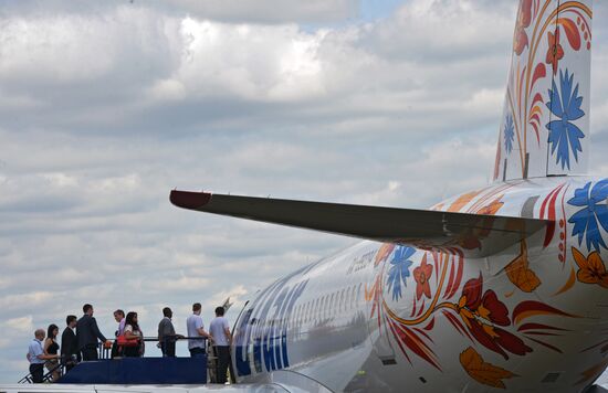 Farnborough International Airshow 2014. Day 3