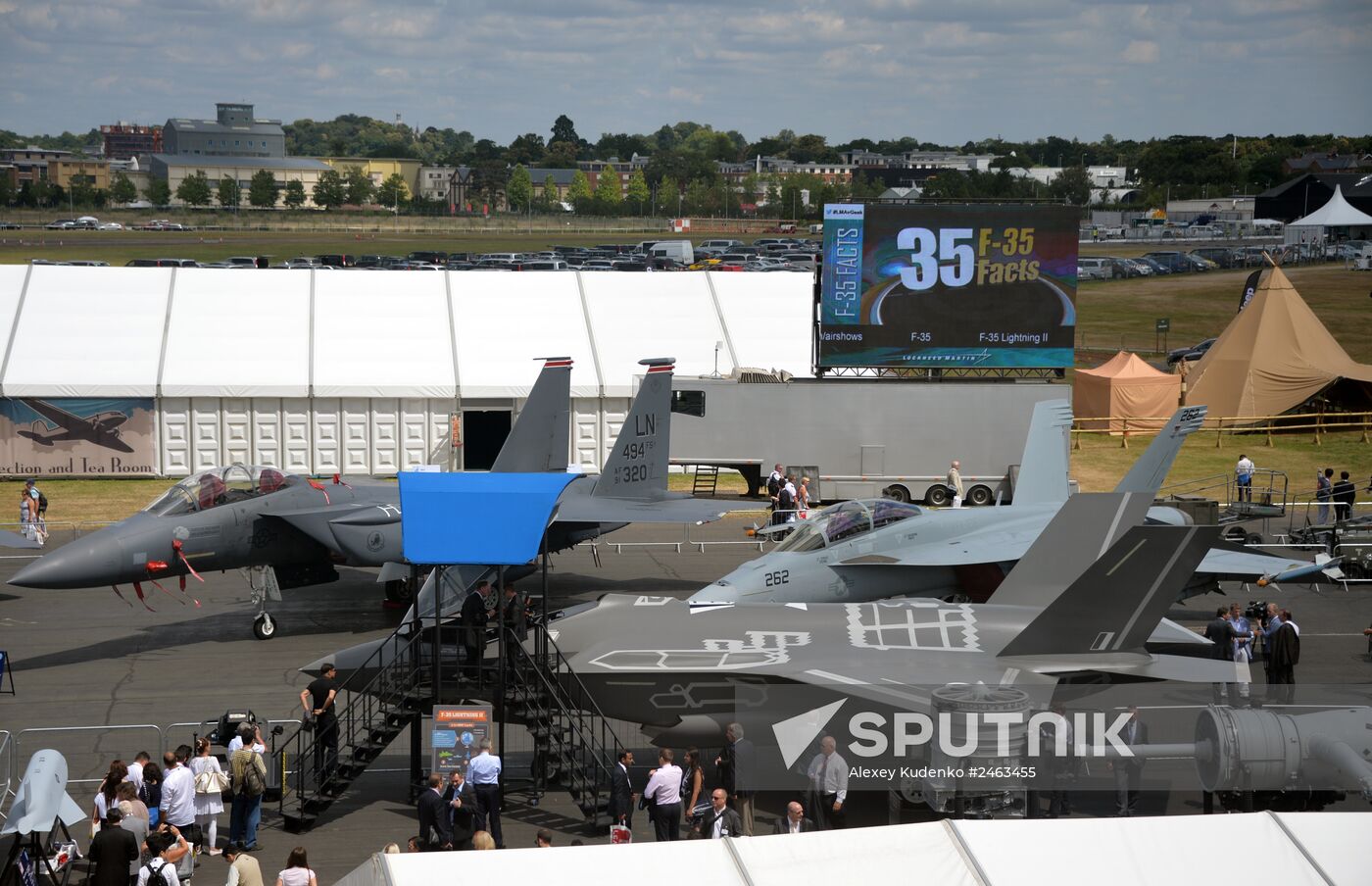 Farnborough International Airshow 2014. Day 3