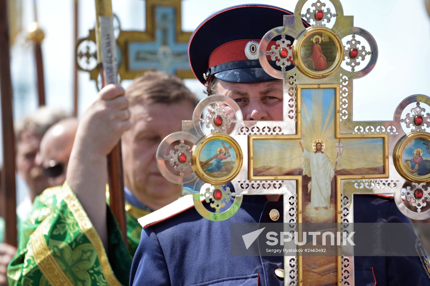 Celebration of 700th anniversary of Reverend Sergius of Radonezh's birth