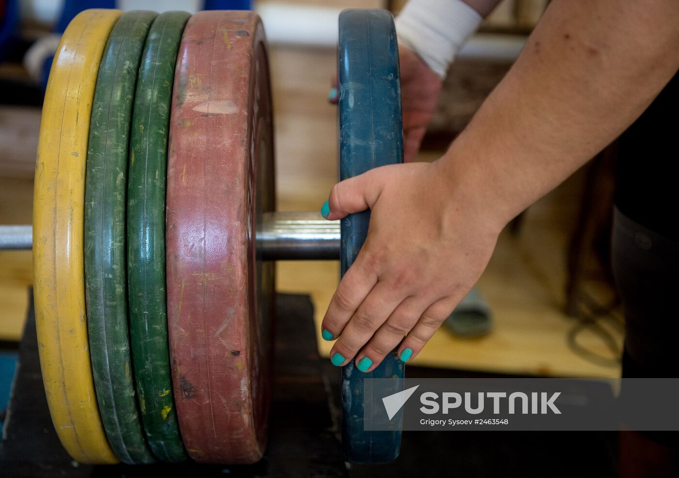 Russian weightlifter Tatyana Kashirina