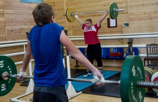 Russian weightlifter Tatyana Kashirina