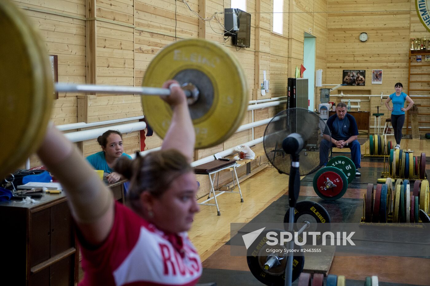 Russian weightlifter Tatyana Kashirina