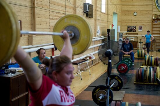 Russian weightlifter Tatyana Kashirina