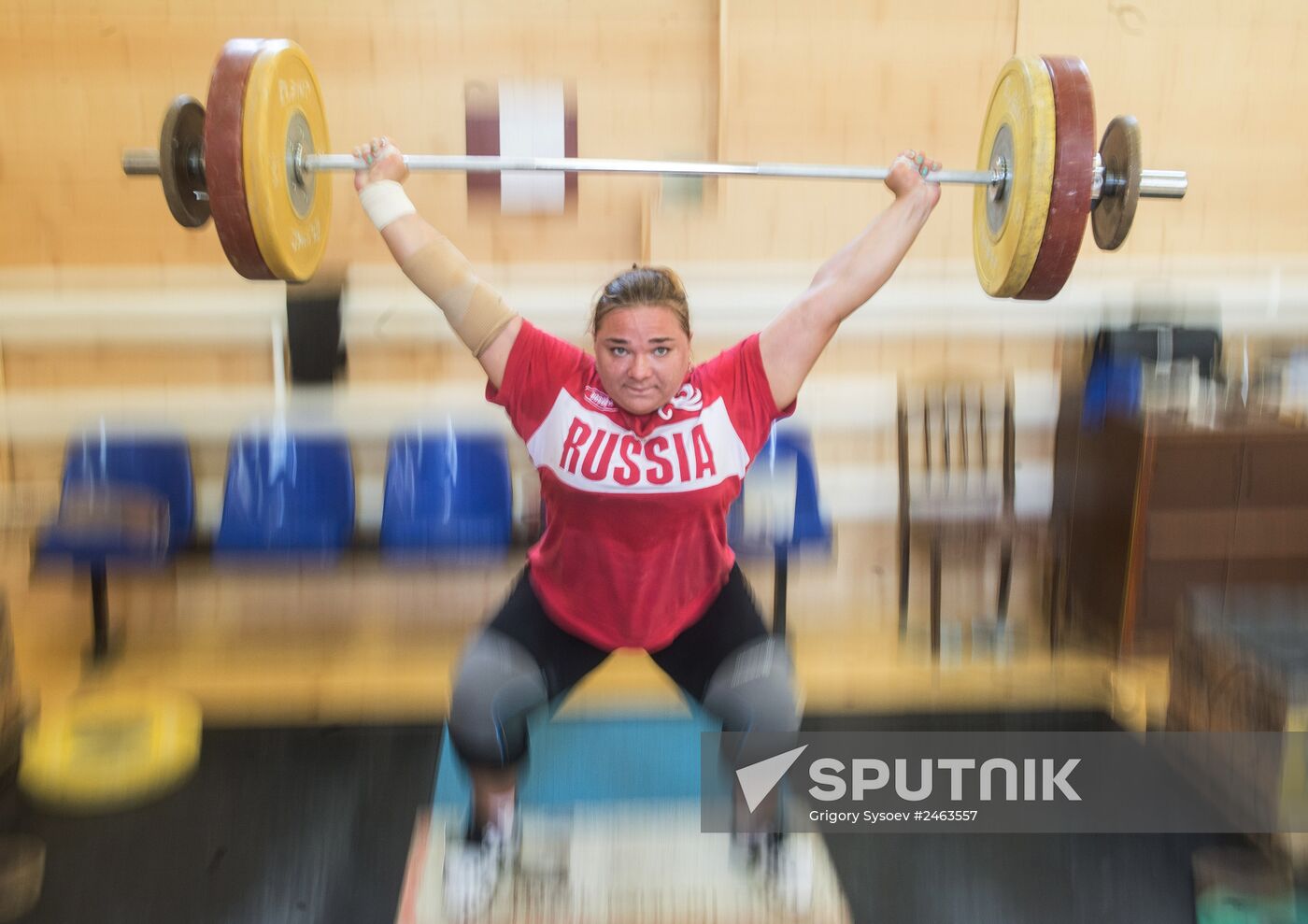 Russian weightlifter Tatyana Kashirina