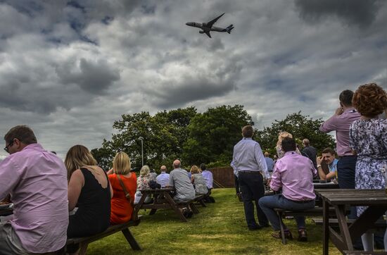 Farnborough International Airshow 2014. Day 3