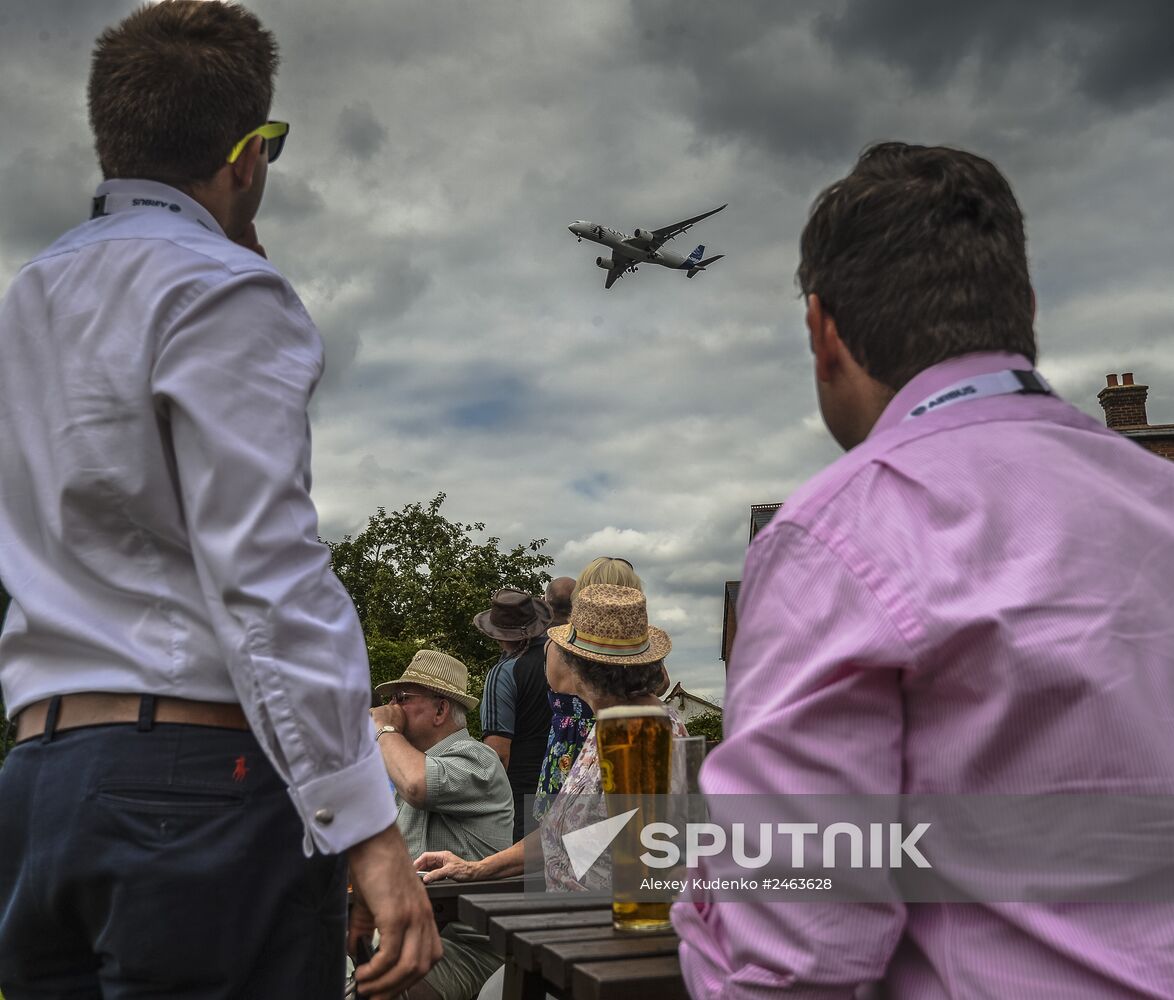 Farnborough International Airshow 2014. Day three