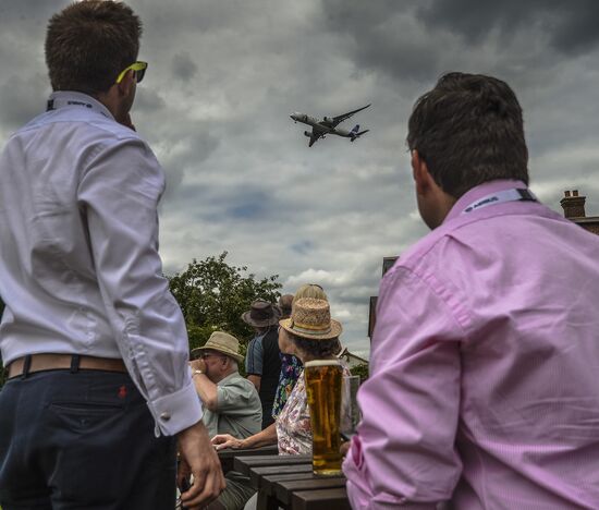 Farnborough International Airshow 2014. Day three