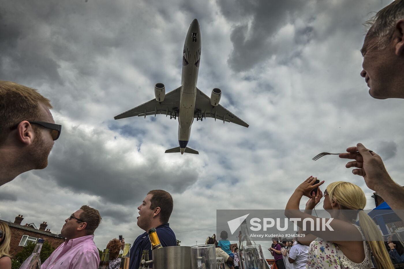 Farnborough International Airshow 2014. Day three