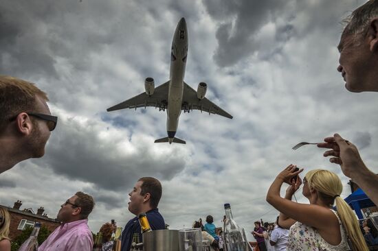 Farnborough International Airshow 2014. Day three