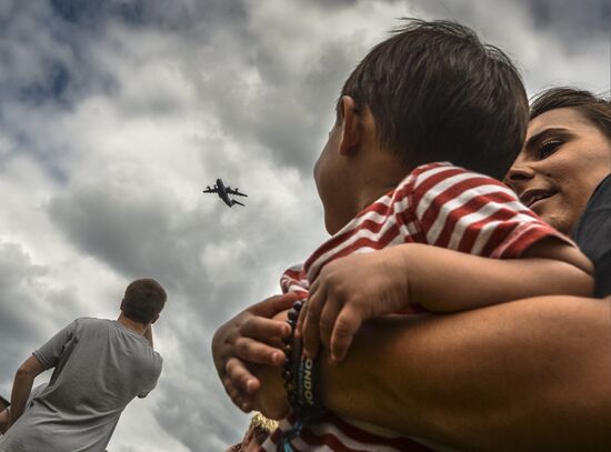 Farnborough International Airshow 2014. Day 3