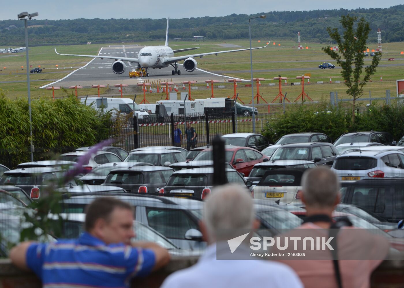 Farnborough International Airshow 2014. Day three
