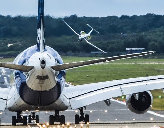 Farnborough International Airshow 2014. Day 3