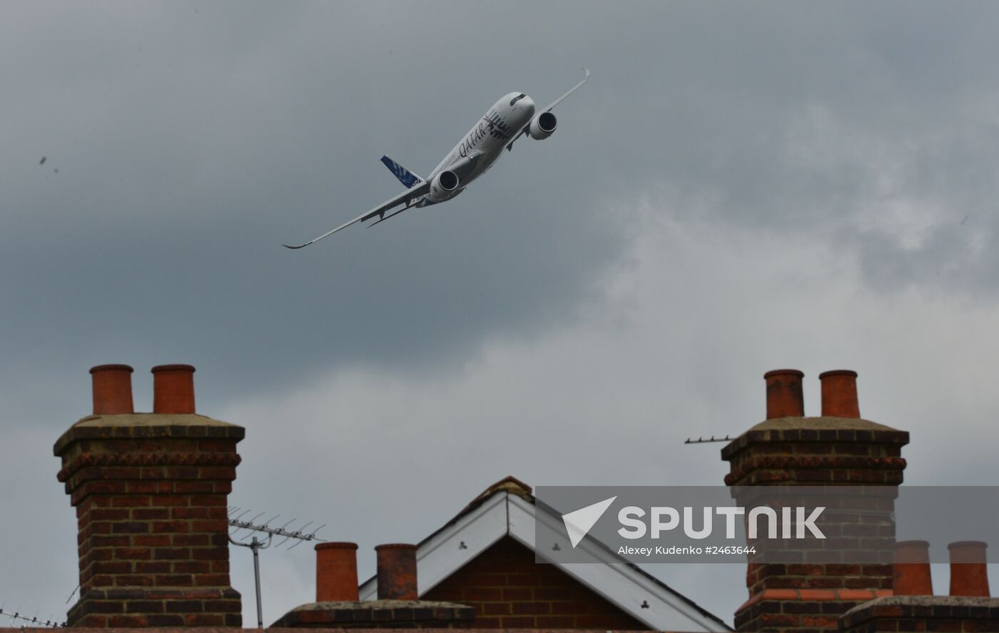 Farnborough International Airshow 2014. Day three