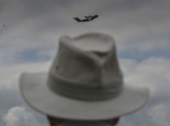 Farnborough International Airshow 2014. Day three