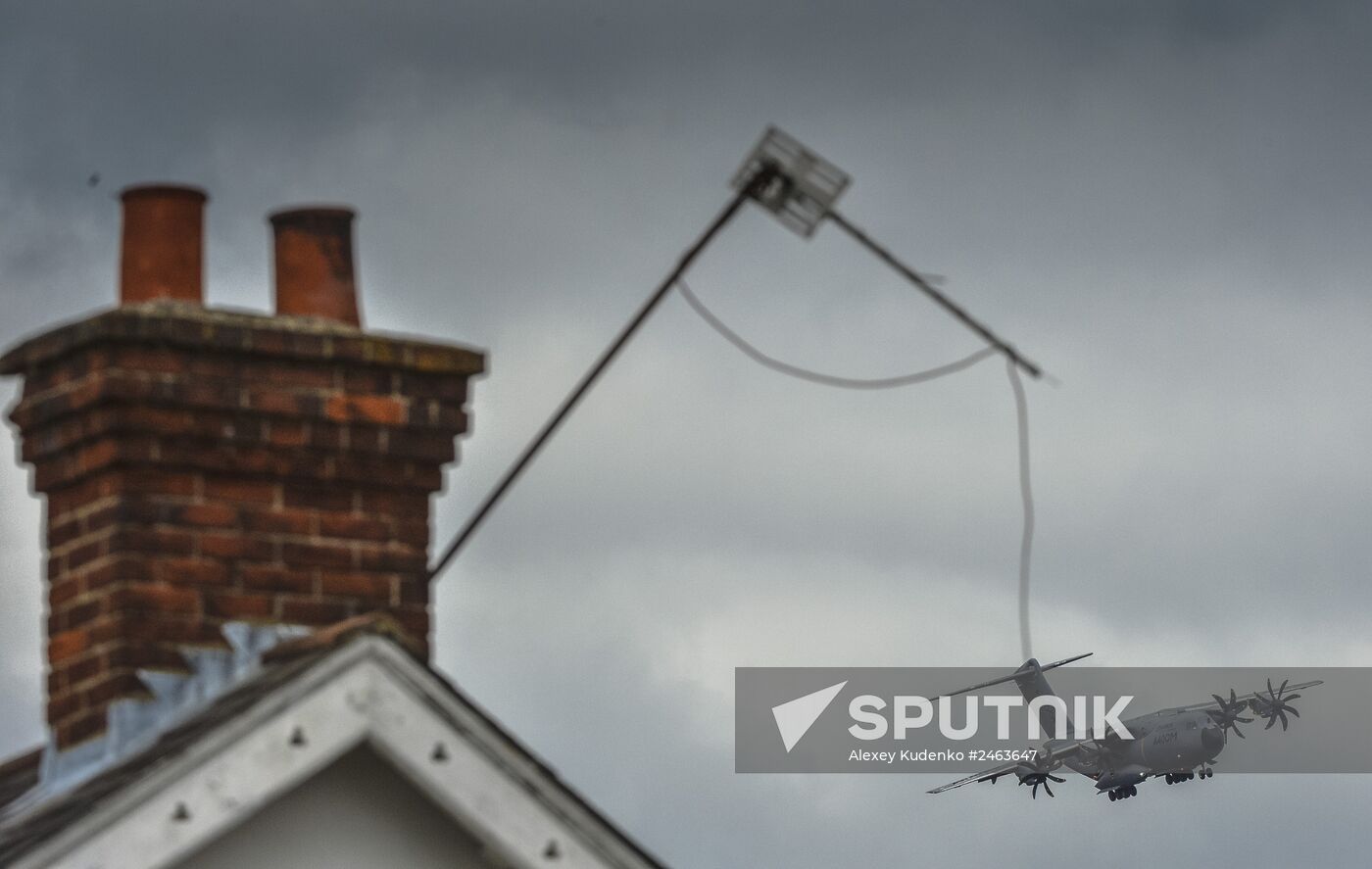 Farnborough International Airshow 2014. Day three