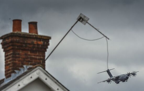 Farnborough International Airshow 2014. Day three