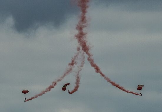 Farnborough International Airshow 2014. Day three